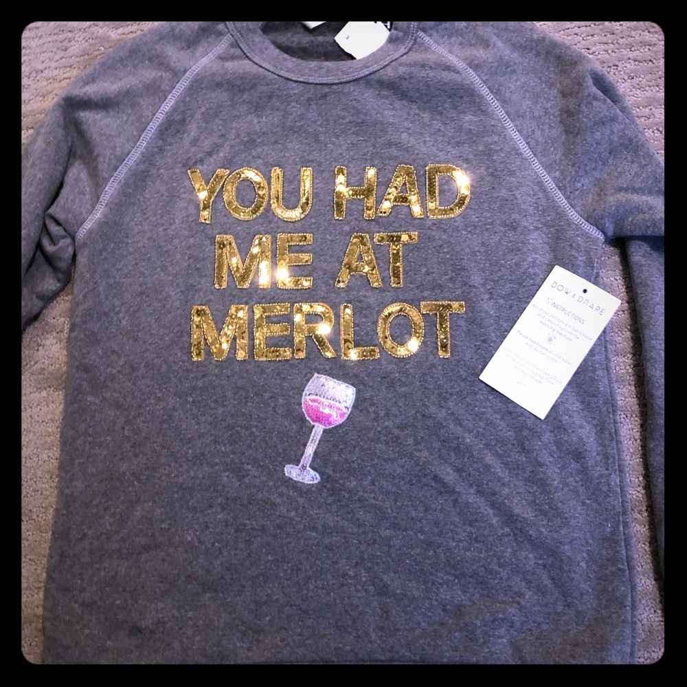 Wine sweatshirt!